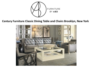 Century Furniture Classic Dining Table and Chairs Brooklyn, New York