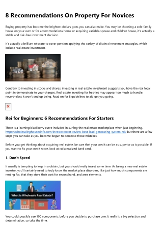 8 Videos About real estate investing websites That'll Make You Cry