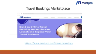 Travel Bookings Marketplace