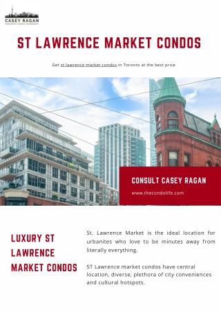 St Lawrence Market Condos - Toronto