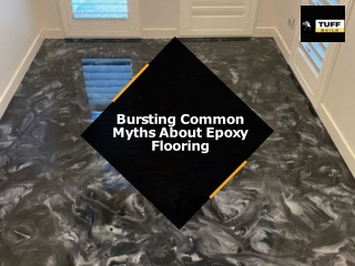 Bursting Common Myths About Epoxy Flooring