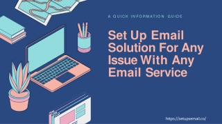 How to Set Up Email|All Mail Service For Android,IOS And Desktop