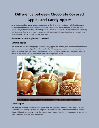 Purchase Candy Apples In This Christmas- Mister Apple