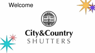 Window shutters in West London