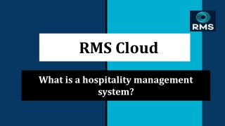 What is a hospitality management system?