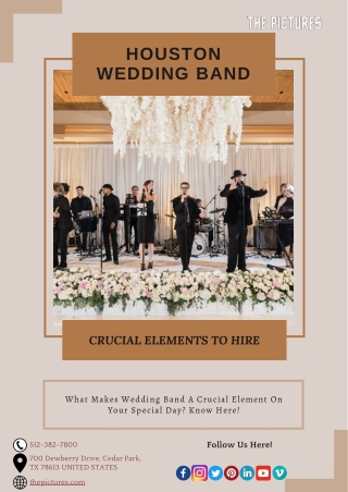 Crucial Elements of Houston Wedding Band While Hiring