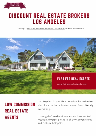 Natalya - Discount Real Estate Brokers Los Angeles