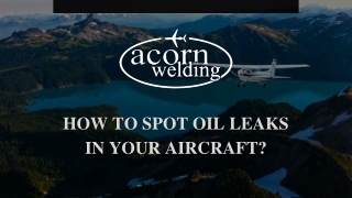 How To Spot Oil Leaks In Your Aircraft_