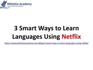 3 Smart Ways to Learn Languages Using Netflix