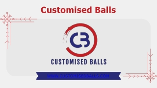 Promotional Custom Made Balls