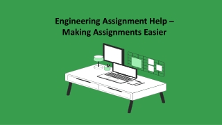 Engineering Assignment Help – Making Assignments Easier
