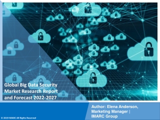 Big Data Security Market  PDF | Growth | Trends | Forecast to 2022-2027