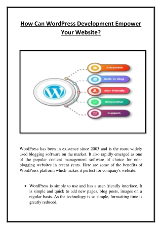 WordPress Development Services - QuixTec, LLC