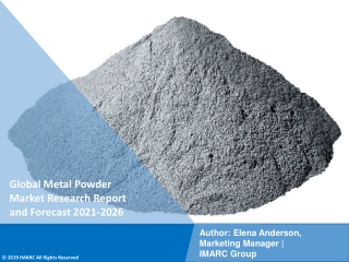 Metal Powder Market  PDF, Size, Share | Industry Trends Report 2021-2026
