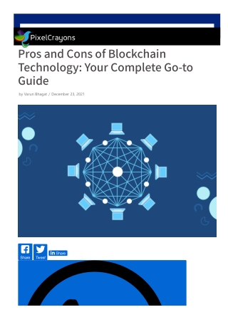 Pros and Cons of Blockchain Technology: Your Complete Go-to Guide