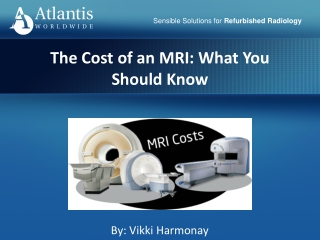 The Cost of an MRI What You Should Know