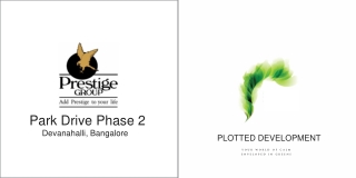 Prestige Park Drive Phase 2 at Devanahalli, Bangalore Brochure