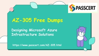 New Azure Solutions Architect Expert AZ-305 Dumps.pdf
