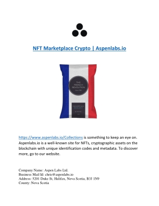 NFT Marketplace Crypto | Aspenlabs.io
