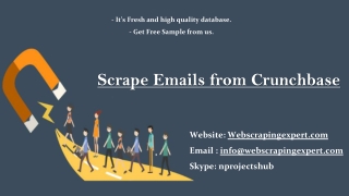 Scrape Emails from Crunchbase