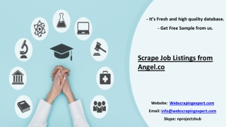 Scrape Job Listings from Angel.co