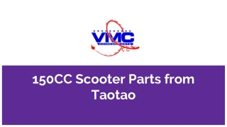 150CC Scooter Parts from Taotao