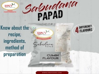 Sabudana Papad -Healthy and Tasty Sabudana Papad
