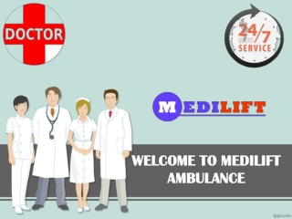 Intensive care Ambulance in Kolkata and Patna by Medilift