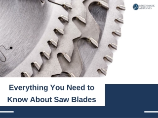 Everything You Need to Know About Saw Blades