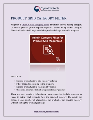 PPPRODUCT GRID CATEGORY FILTER