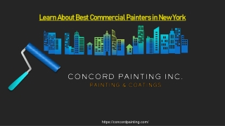 Learn About Best Commercial Painters in New York