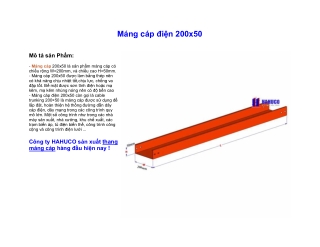 Mang cap dien 200x50