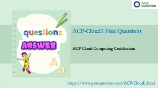 Alibaba Cloud Computing ACP-Cloud1 Practice Test Questions.pdf