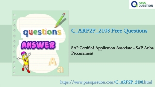 SAP Ariba Procurement C_ARP2P_2108 Practice Test Questions.pdf