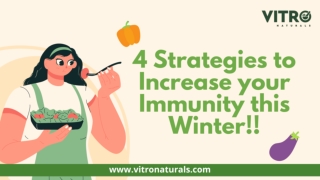 4 Strategies to Increase your Immunity this Winter