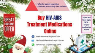Christmas & New Year Offers On AIDS  HIV Medications Online (1)