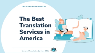 The Best Translation Services in America