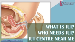 WHAT IS IUI? WHO NEEDS IUI? - IUI CENTRE NEAR ME