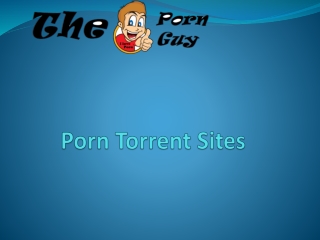 Porn Torrent Sites