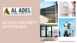 The Best Industrial Doors Supplier UAE