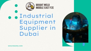 Industrial Equipment Supplier in Dubai