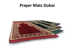 Prayer Mats Dubai