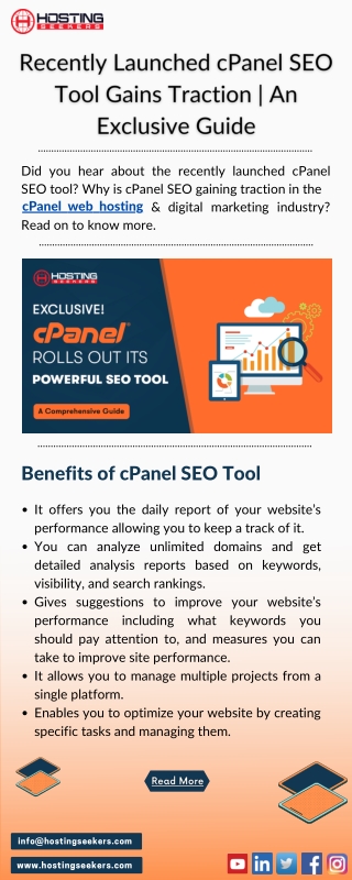 Launched cPanel SEO Tool Gains Traction  An Exclusive Guide