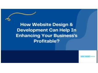 How Website Design & Development Can Help