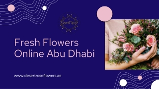Fresh Flowers Online Abu Dhabi