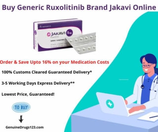 Buy Generic Ruxolitinib Brand Jakavi Online Globally