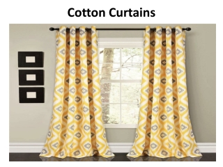 Cotton Curtains