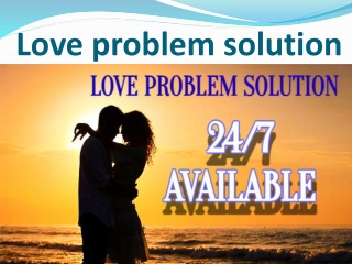 love problem solution