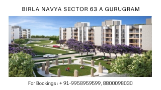 Birla Navya Residential In Sector 63 A Gurgaon, Birla Navya Drisha 3 Bhk With Ba