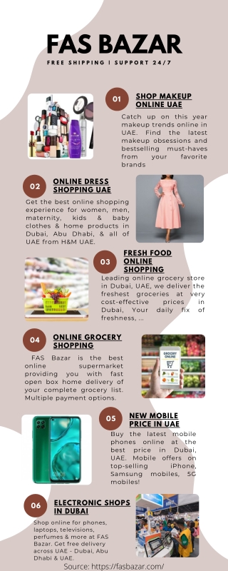 Fasbazar Online Store in Dubai